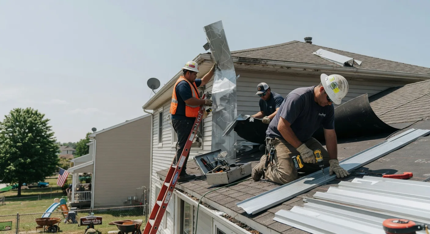 Metal Roofing Installation in White Hall, IL near me